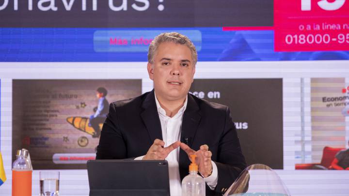 Señal en vivo y en directo hoy de la intervención del presidente de la República de Colombia, Iván Duque, para valorar la evolución del Coronavirus