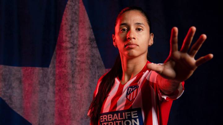 Carolina Arias, jugador del Atlético de Madrid
