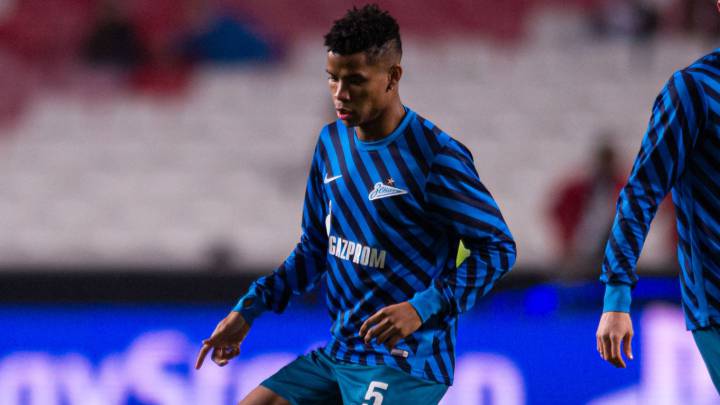 Wilmar Barrios, mediocampista del Zenit