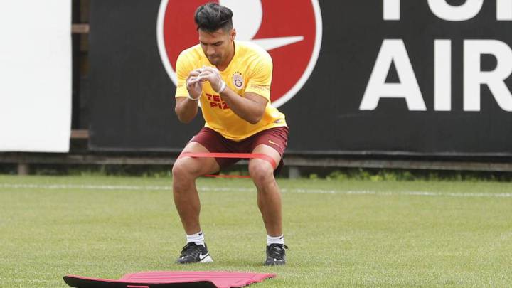 Galatasaray da el reporte de la evolución de la lesión de Falcao