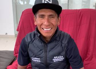 Nairo relata su accidente y queda a la espera de exámenes