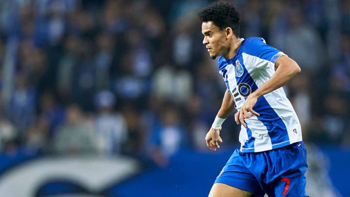 Luis Díaz, jugador colombiano del Porto