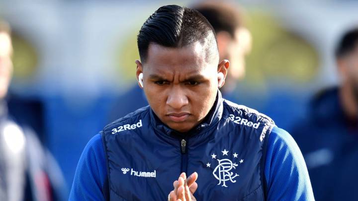 Alfredo Morelos, delantero del Rangers