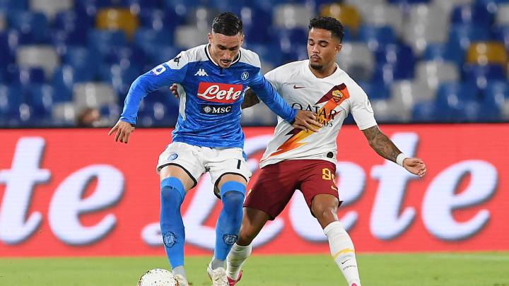 Siga en vivo el partido Napoli y Roma en la Serie A