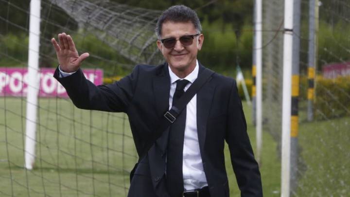 Juan Carlos Osorio llega a la sede de Nacional para ser presentado como nuevo DT