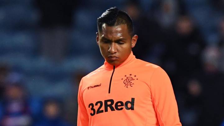 Alfredo Morelos, un objetivo de Everton por el que pagarían 13 millones de euros