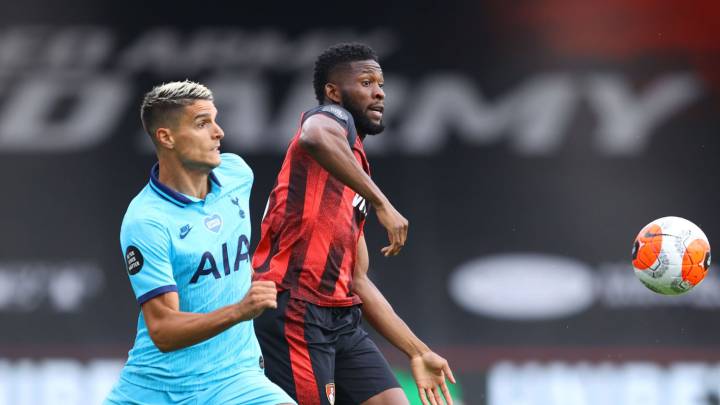 En vivo online Bournemouth - Tottenham, jornada 34 de la Premier League, que se jugará hoy jueves 9 de julio en el Vitality Stadium, desde las 12:00 p.m.