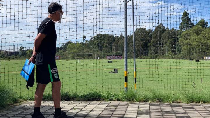 Juan Carlos Osorio técnico de Atlético Nacional.