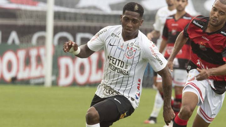 Yony González, delantero colombiano de Corinthians