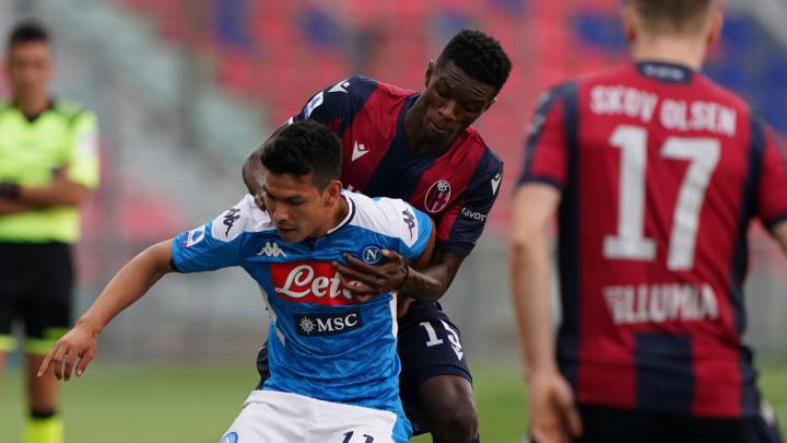 En vivo online Bologna - Napoli, partido fecha 33 de la Serie A, que se disputará en el estadio Renato Dallara a partir de las 12:30 p.m.