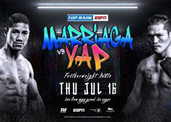 Miguel Marriaga se enfrenta a Mark John Yap en Las Vegas