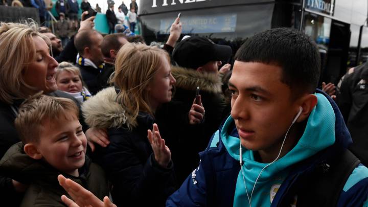 Ian Poveda, jugador del Leeds