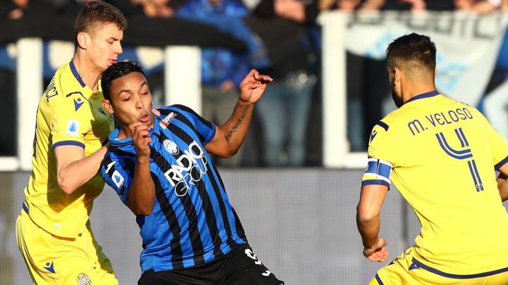 Horarios, cómo y dónde ver Hellas - Atalanta, partido de la jornada 34 de la Serie A 19/20 que se jugará en el Marcantonio Bentegodi desde las 10:15 a.m.