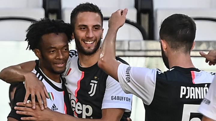 Juan Guillermo Cuadrado vuelve para el partido entre Juventus y Lazio por Serie A