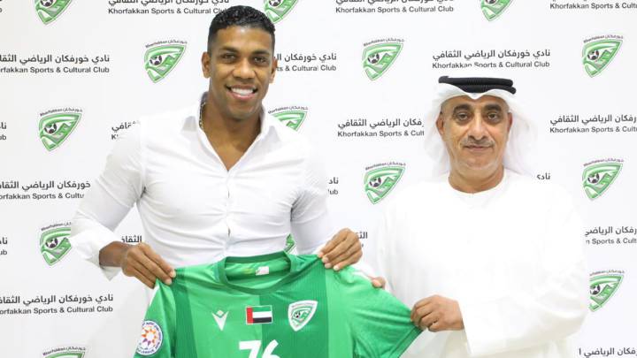 Orlando Berrío ficha por el Khor Fakkan de Emiratos Árabes