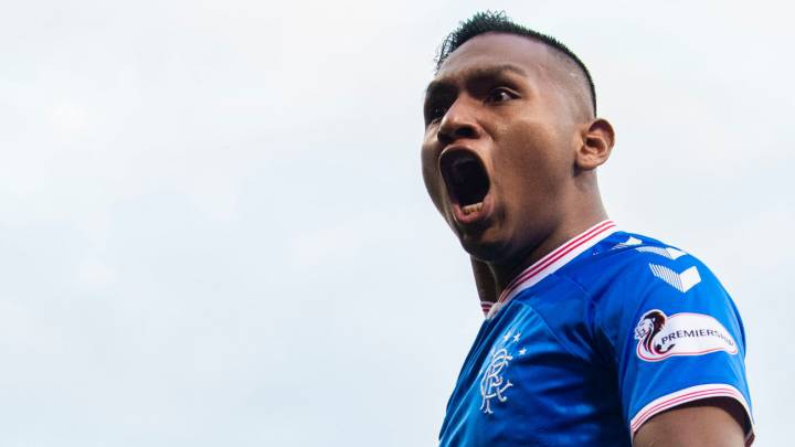 Alfredo Morelos, delantero del Rangers
