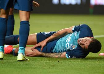 Matheus Uribe anota con Porto pero sale lesionado