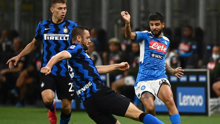 Inter - Napoli en vivo online: Serie A, en directo
