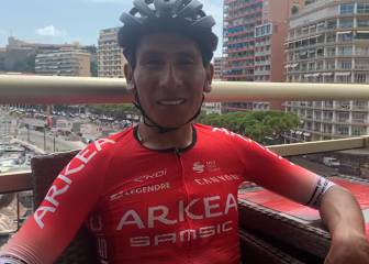 Nairo confirma que estará en el Mundial y que su lesión va bien
