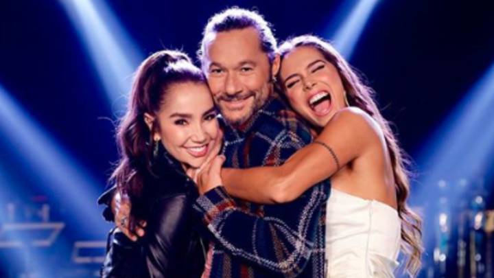 Paola Jara, Diego Torres y Greeicy Rendón