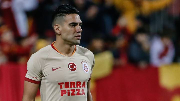 Radamel Falcao García, delantero colombiano del Galatasaray