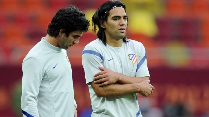 Falcao y Arda en el Atlético