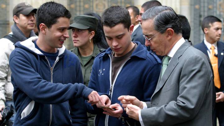 Tomás y Jerónimo Uribe, hijos de Álvaro Uribe Vélez