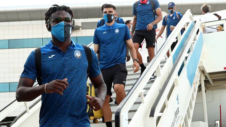 Duván Zapata, delantero colombiano del Atalanta