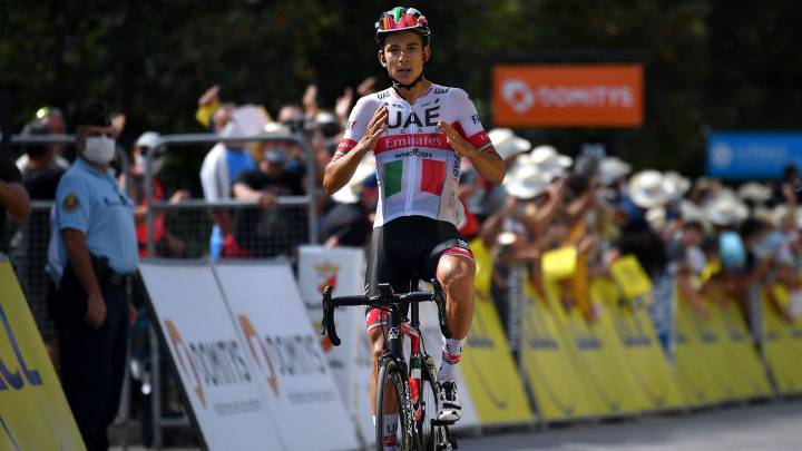 Criterium del Dauphiné: Davide Formolo gana la tercera etapa de la competencia en Belleville, roglic llega segundo y sigue líder y Nairo y Egan ceden