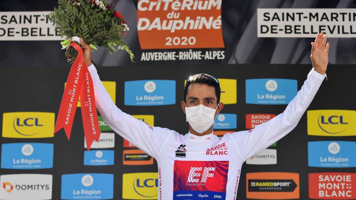 Daniel Felipe Martínez fue el mejor de los nuestros en la tercera etapa del Criterium Du Dauphiné. Egan Bernal y Nairo Quintana cedieron segundos