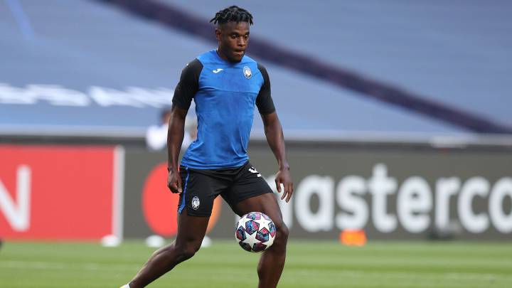 Duván Zapata, delantero colombiano del Atalanta