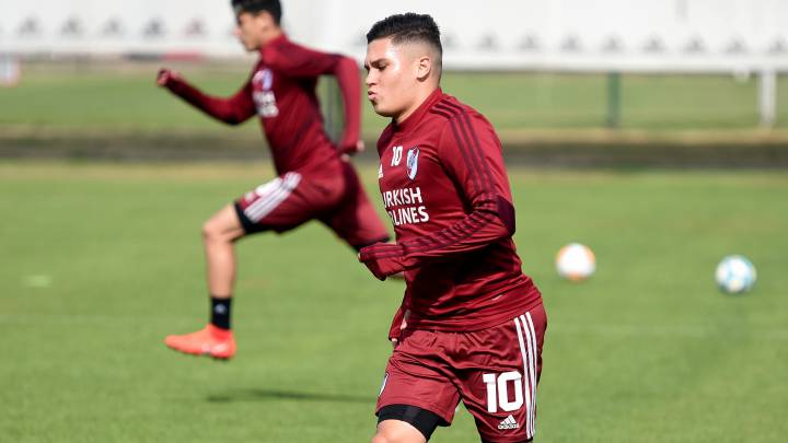 Juan Fernando Quintero, volante colombiano de River Plate