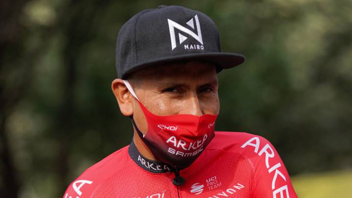 Nairo Quintana, ciclista colombiano del Arkéa Samsic