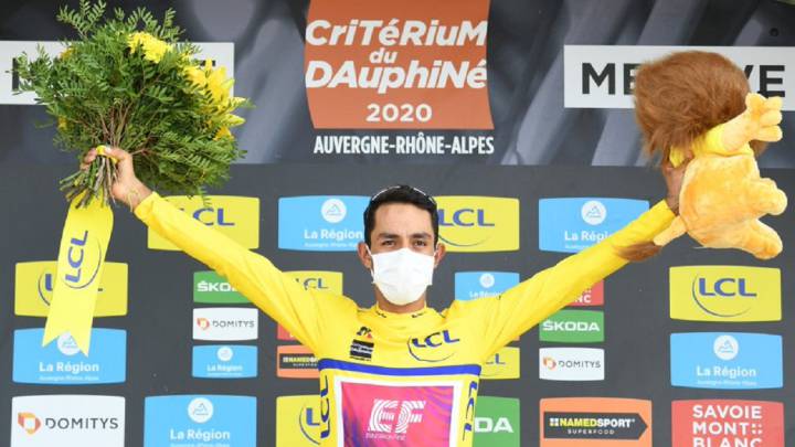 Daniel Felipe Martínez se coronó campeón del Criterium del Dauphiné.