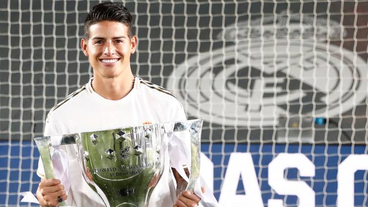 Lazio buscaría estrategias para convencer a James de llegar a Italia