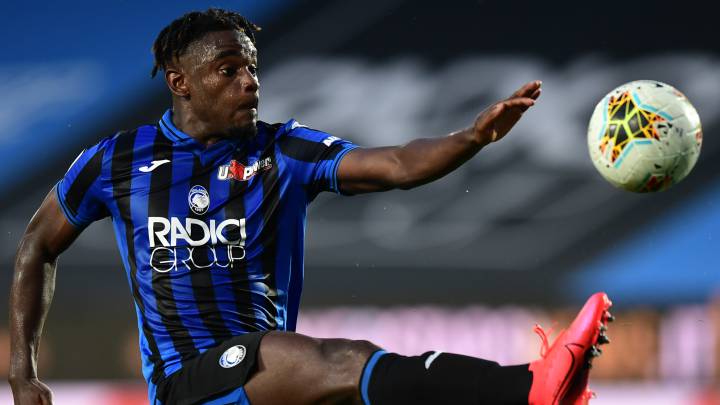 Duván Zapata, delantero colombiano del Atalanta