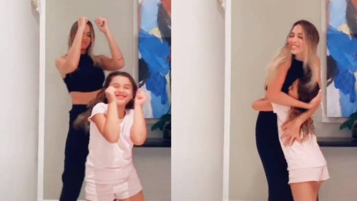 Shannon y Salomé bailan en TikTok