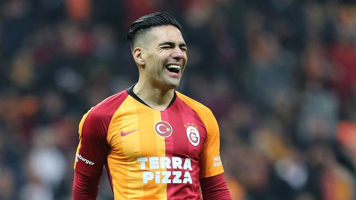Radamel Falcao García, delantero colombiano del Galatasaray