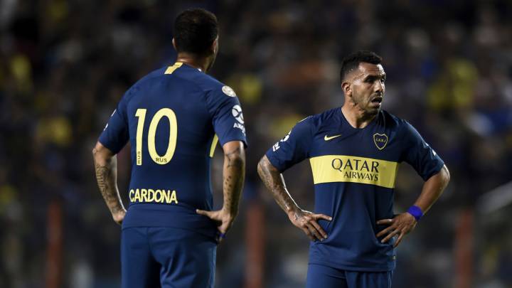 La competencia de Edwin Cardona en su segunda etapa en Boca Juniors.