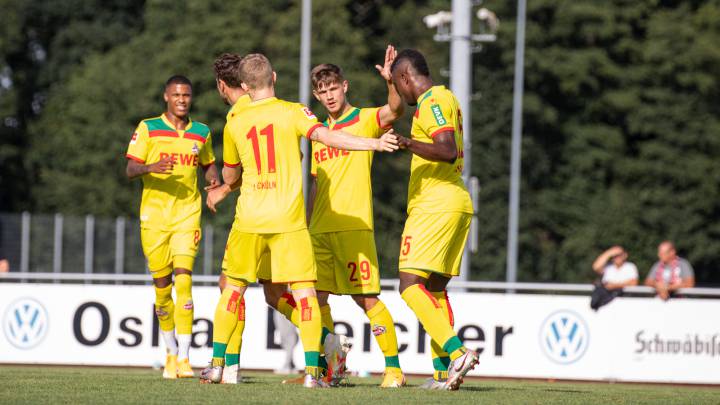 Jhon Córdoba marca con Colonia ante Unión Berlín en amistoso de pretemporada.