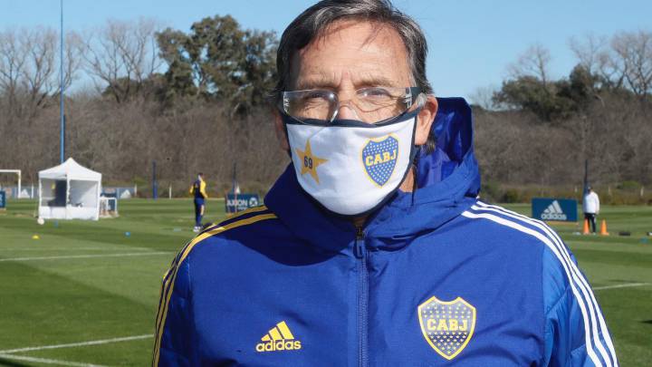 Miguel Russo, técnico de Boca