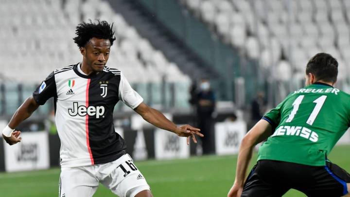 La nueva posición de Juan Guillermo Cuadrado en la Juventus