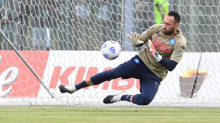 David Ospina y la pretemporada del Napoli