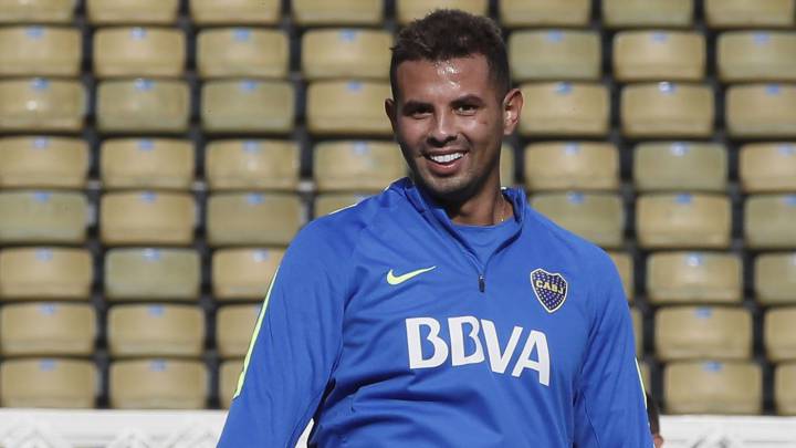 Edwin Cardona, jugador de Boca Juniors