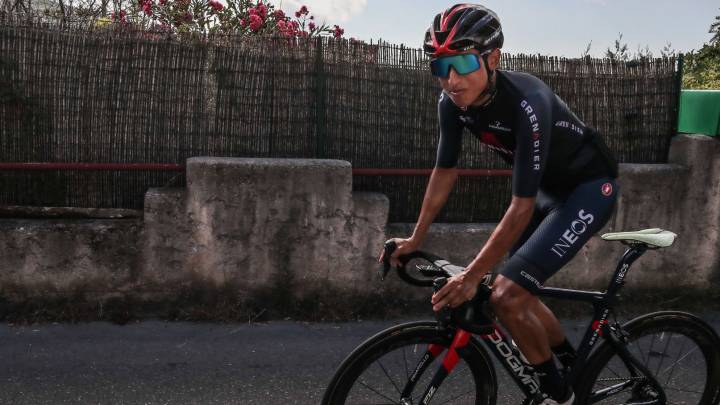 Egan Bernal está entrenando en Niza para el Tour de Francia