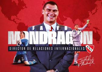 Independiente hace oficial el cargo de Mondragón en el club