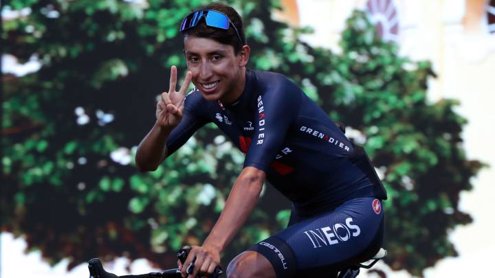 Egan Bernal, ciclista del INEOS