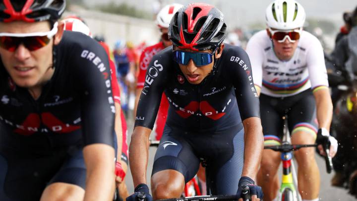 Egan Bernal, ciclista del INEOS