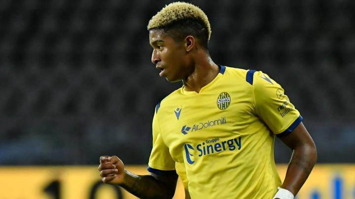 Eddie Salcedo entre Inter y Hellas Verona