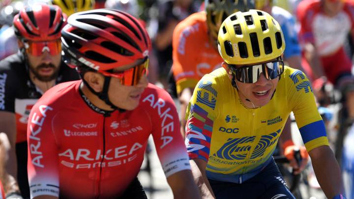 Clasificación de los colombianos en el Tour de Francia tras la etapa 2